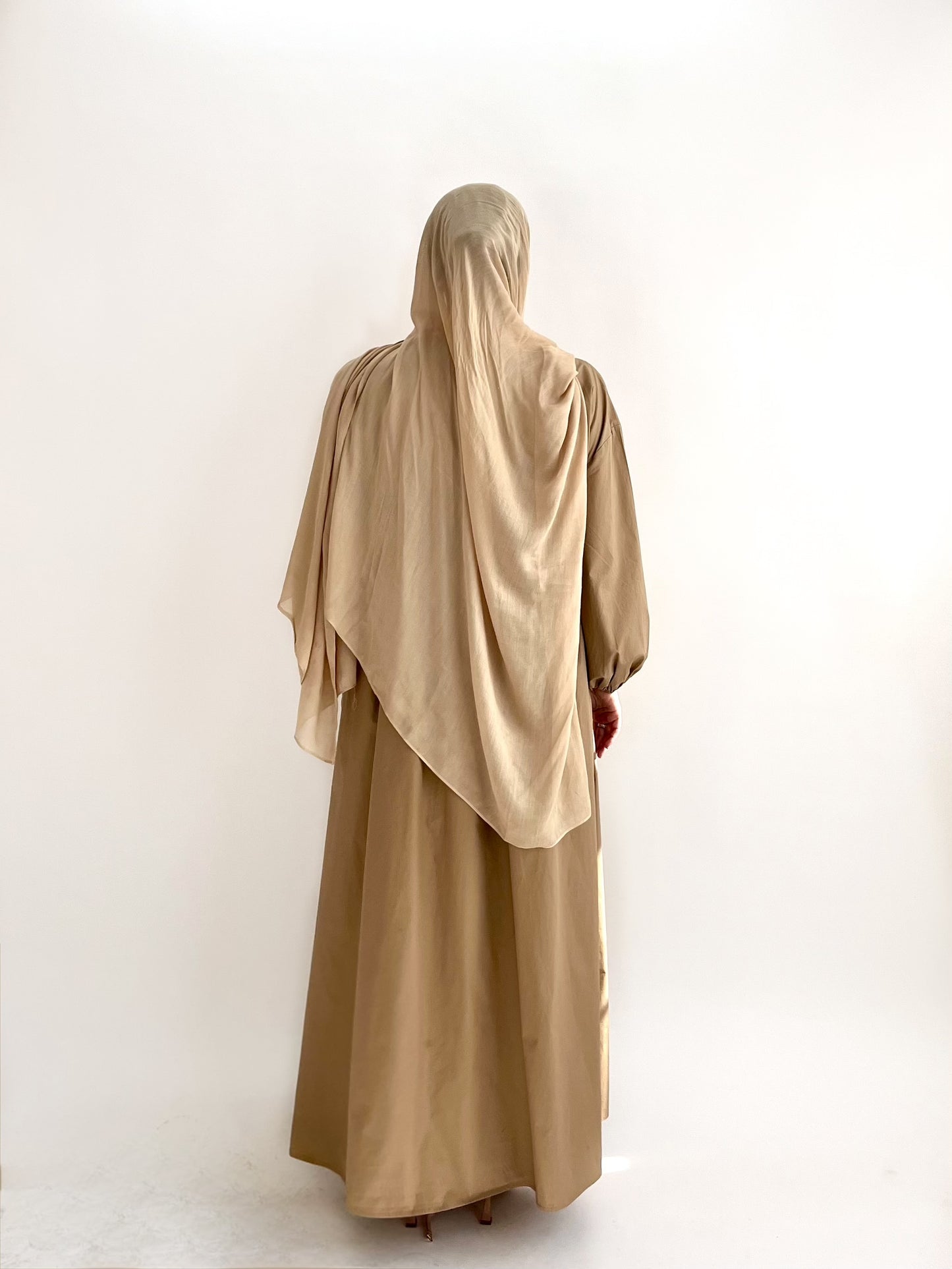 Dalal Tie Abaya Camel